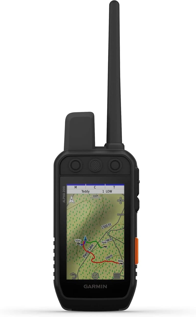Garmin Alpha 200i Dog Tracker with inReach Technology, Black