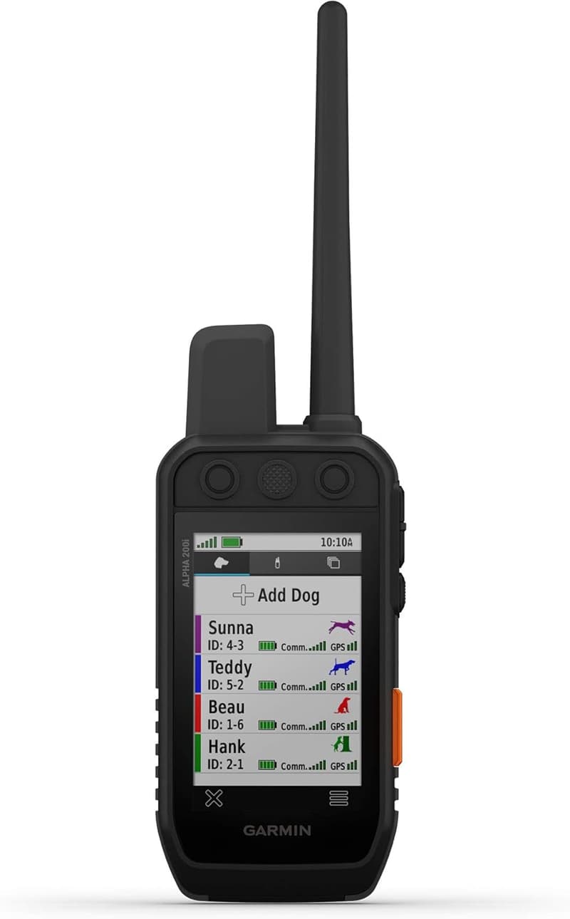 Garmin Alpha 200i Dog Tracker with inReach Technology, Black