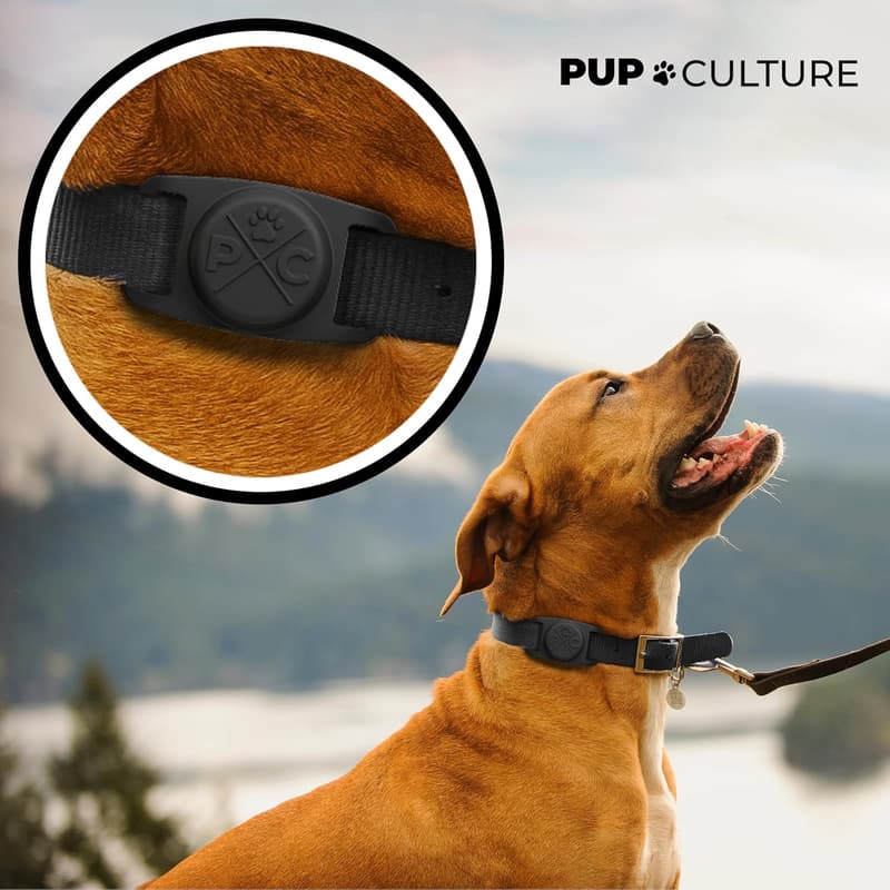Durable AirTag Dog Collar Holder for Pets