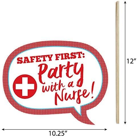 Nursing Graduation Photo Props Kit - 10 Professional Accessories