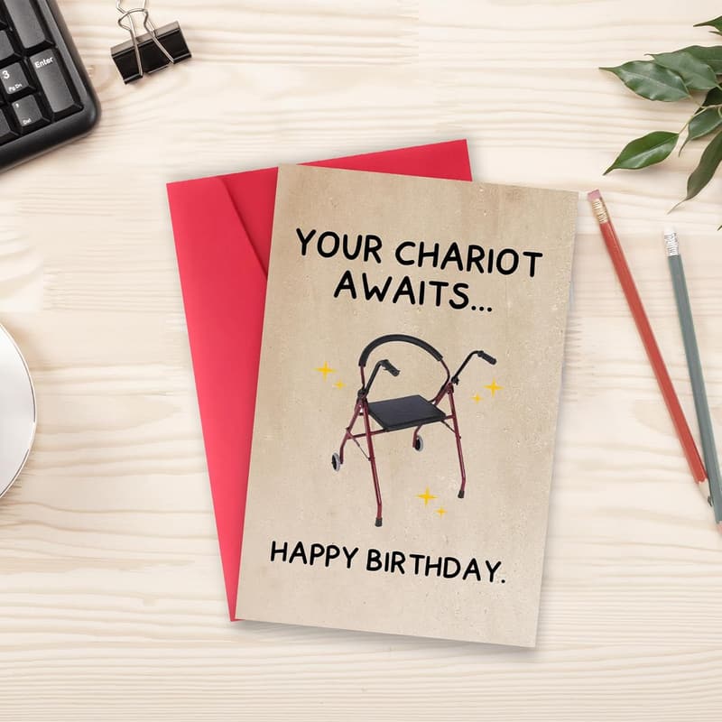 Unique Birthday Card for Dad, 40th-90th Celebrations