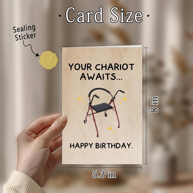 Unique Birthday Card for Dad, 40th-90th Celebrations