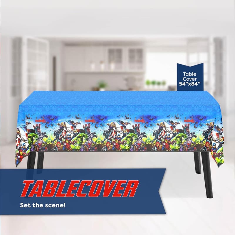 Marvel Avengers Superhero Party Supplies for 16 Guests