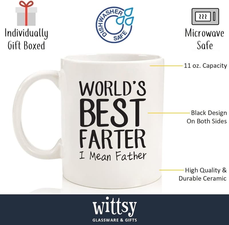 Funny Coffee Mug for Dad - 