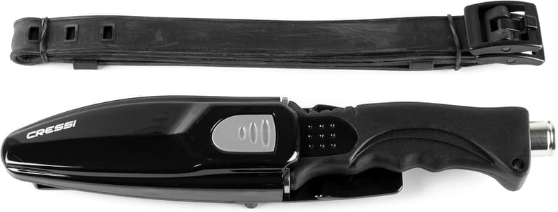 Diving Knife with Tempered Stainless Steel Blade - Cressi Skorpion