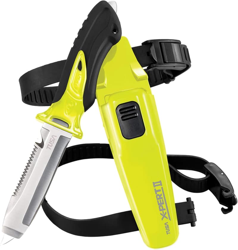 TUSA X-Pert II Dive Knife - Durable & Versatile Tool