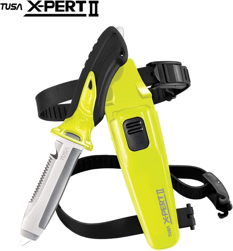 TUSA X-Pert II Dive Knife - Durable & Versatile Tool