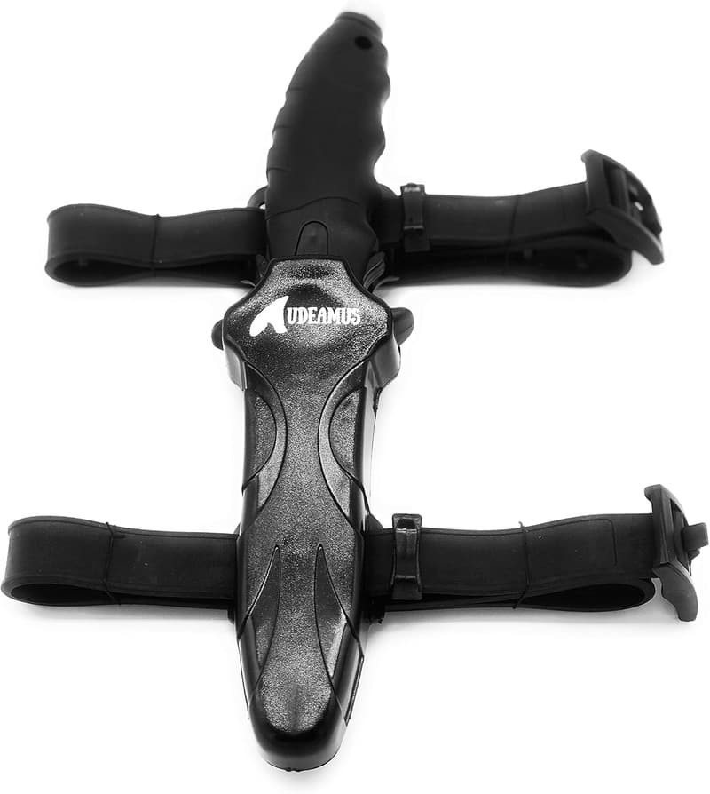 Audeamus Titanium Dive Knife - Lightweight, Rust-Free, with Sheath