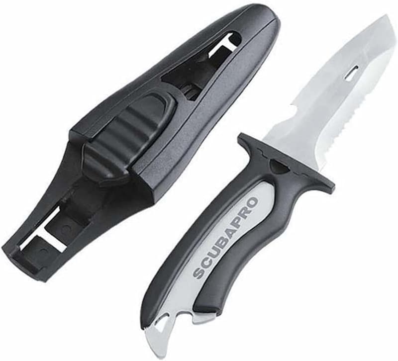 Mako Stainless Steel Diving Knife - 3.5-Inch Blade