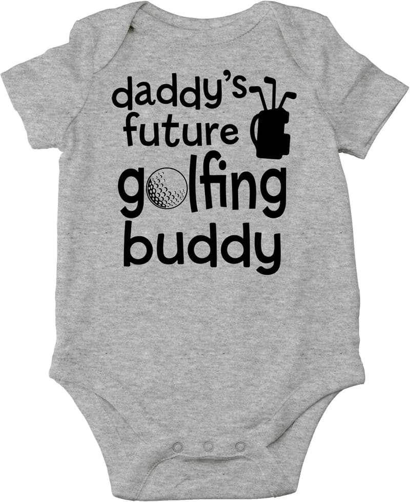 Future Golfing Buddy Baby Bodysuit – Cute Newborn Outfit