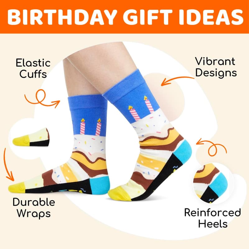 21st Birthday Socks for Women and Men