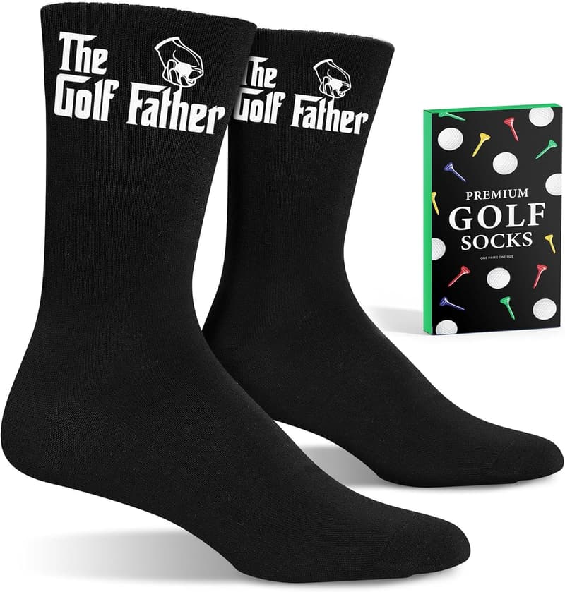 Golf Gifts for Men - Fun Golf Socks and Accessories