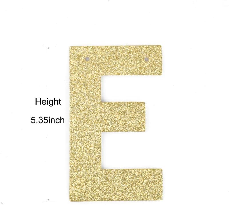 Divorce Party Gold Glitter Banner