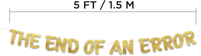 Divorce Party Banner - Funny Newly Single Decorations