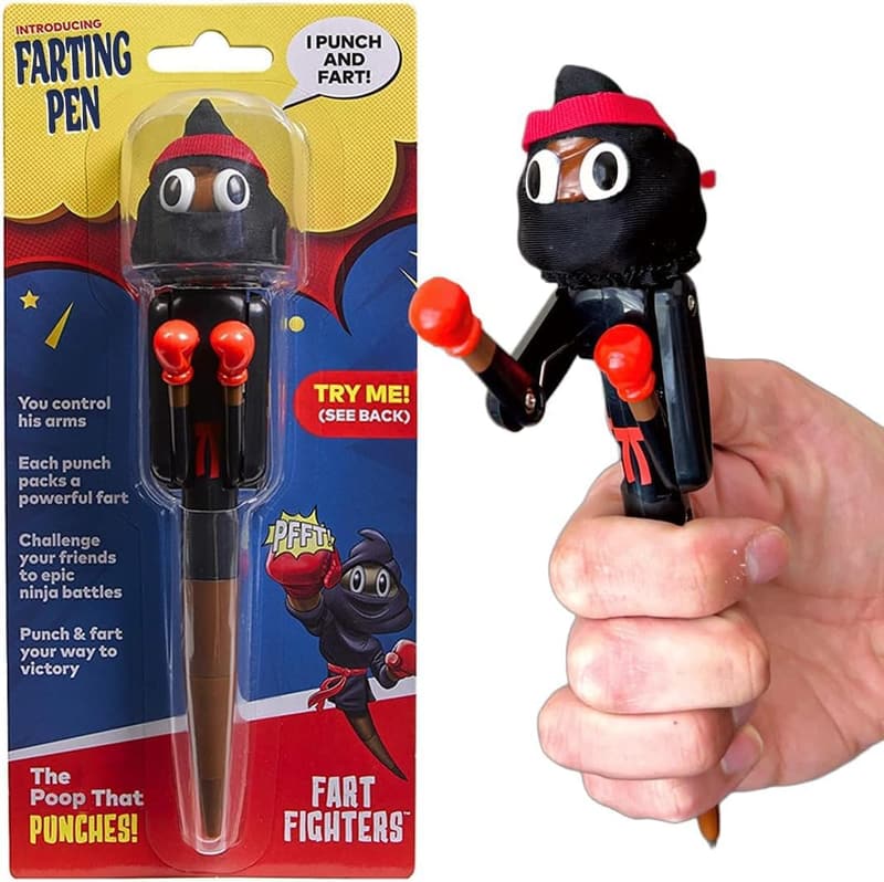 Funny Farting Poop Pen Toy for Kids & Teens