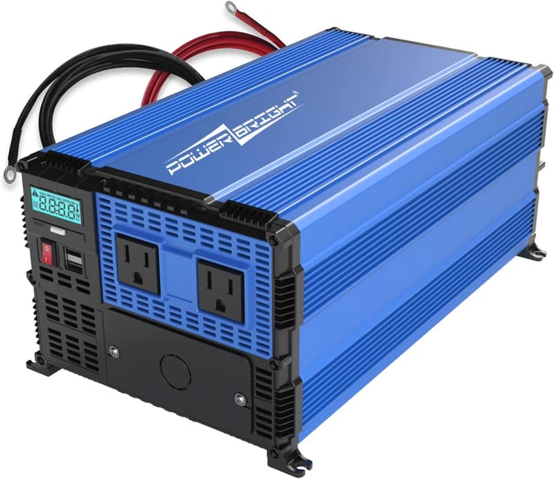 3000W 12V DC to 120V AC Power Inverter for RV & Truck