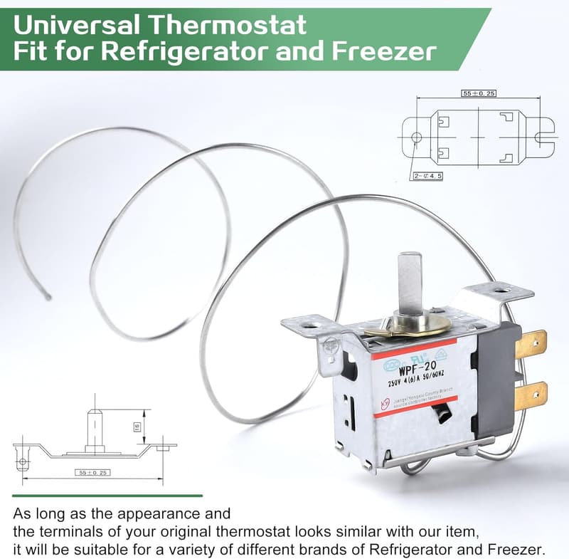Universal Mini Fridge Thermostat Controller for WPF-20