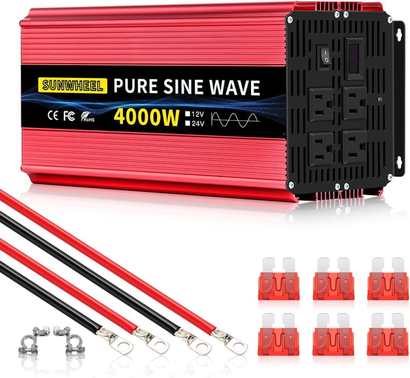 4000W Pure Sine Wave Inverter for Off-Grid Solar Use