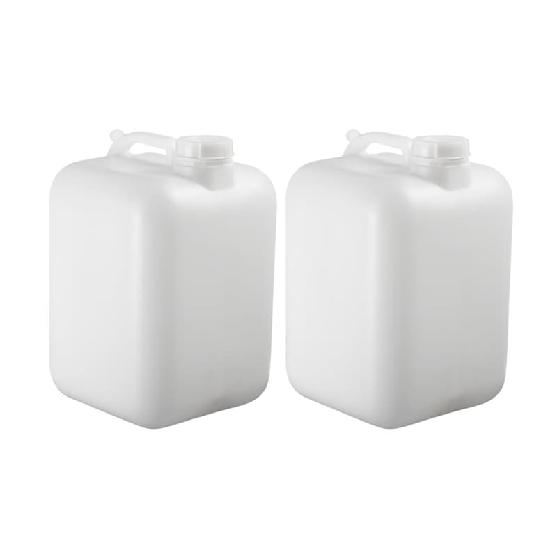 5 Gallon Food Grade Carboy with Cap - 2-Pack, BPA Free, Leak-Proof