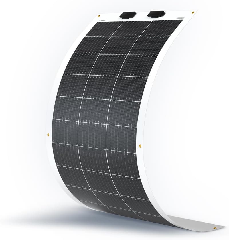100W Flexible Solar Panel for Off-Grid Marine & RV Use