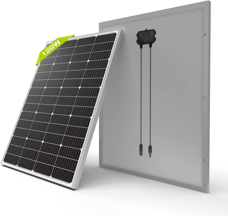 120W Monocrystalline Solar Panel for Off-Grid Systems
