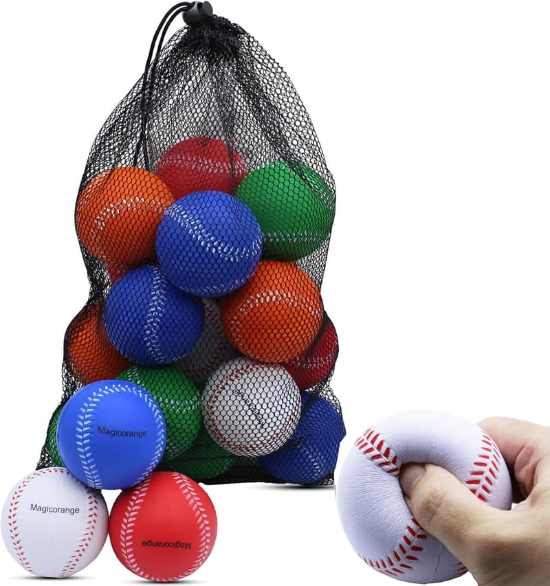 Foam Baseballs 20-Pack for Practice and Training