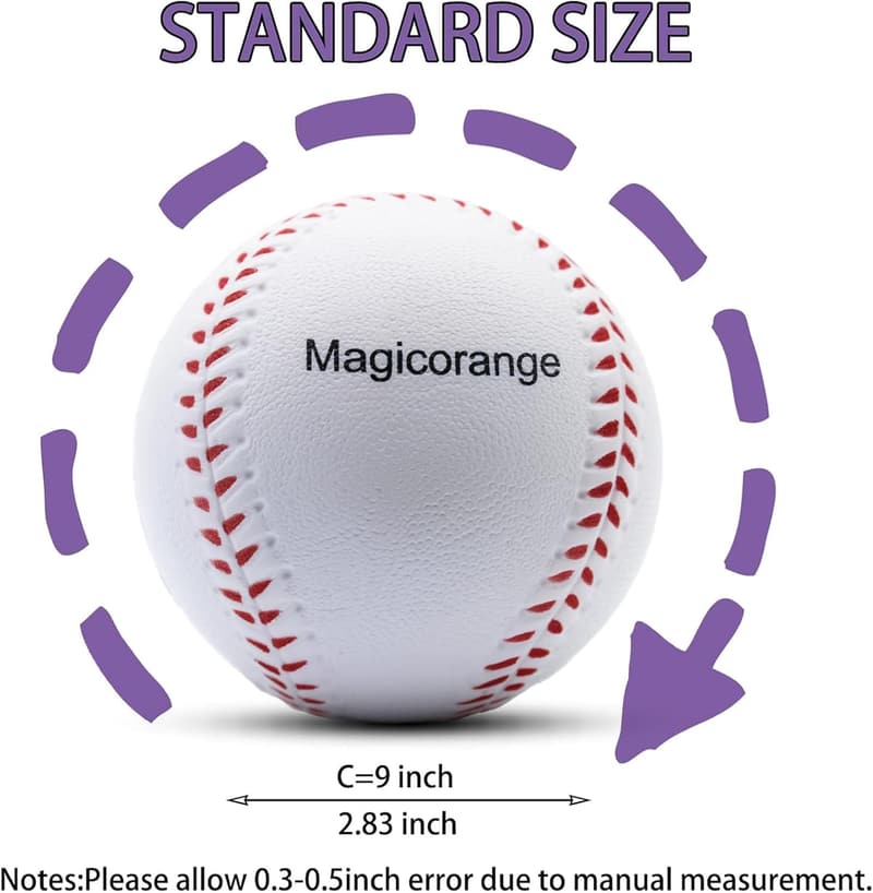 Foam Baseballs 20-Pack for Practice and Training