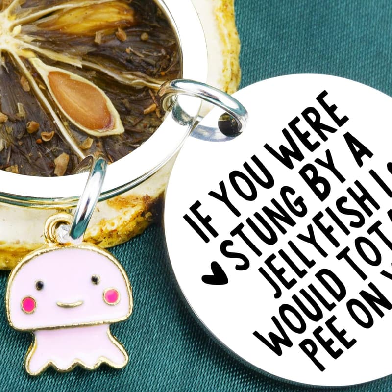 Funny Keychain Gift for Women's Birthday & Friendship