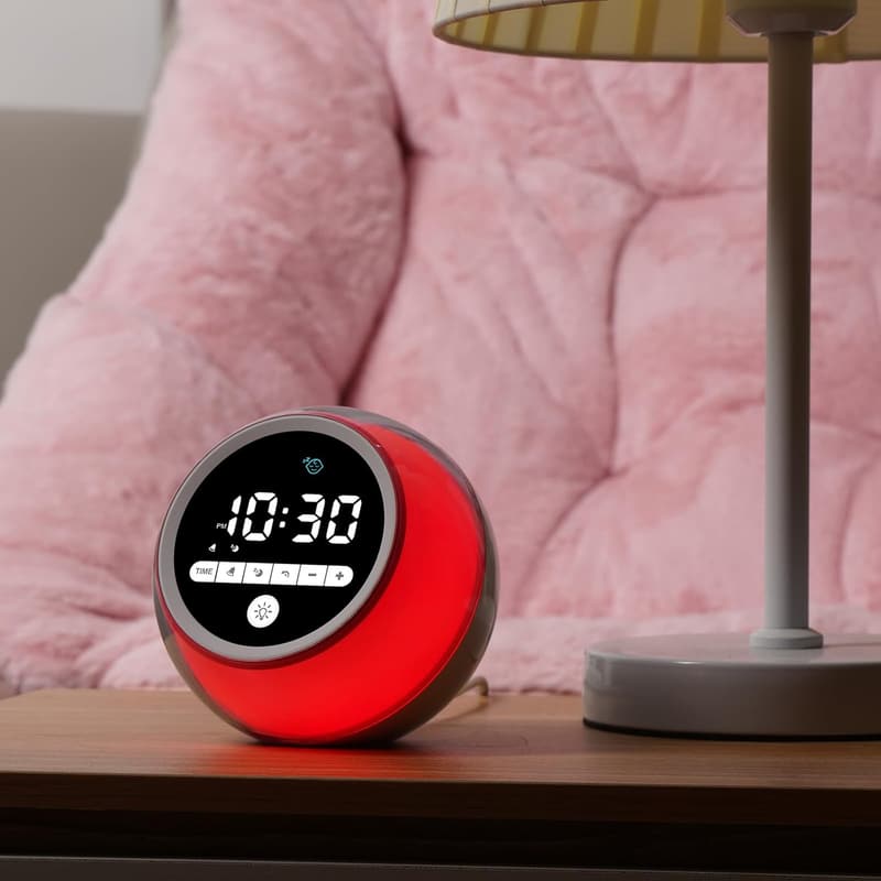 Kids Sleep Training Alarm Clock with Night Lights and Nap Timer