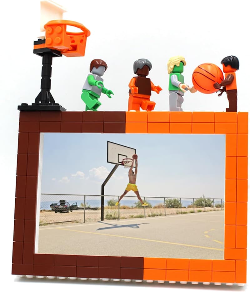 Basketball Theme Picture Frame Craft Kit for Kids' Birthday
