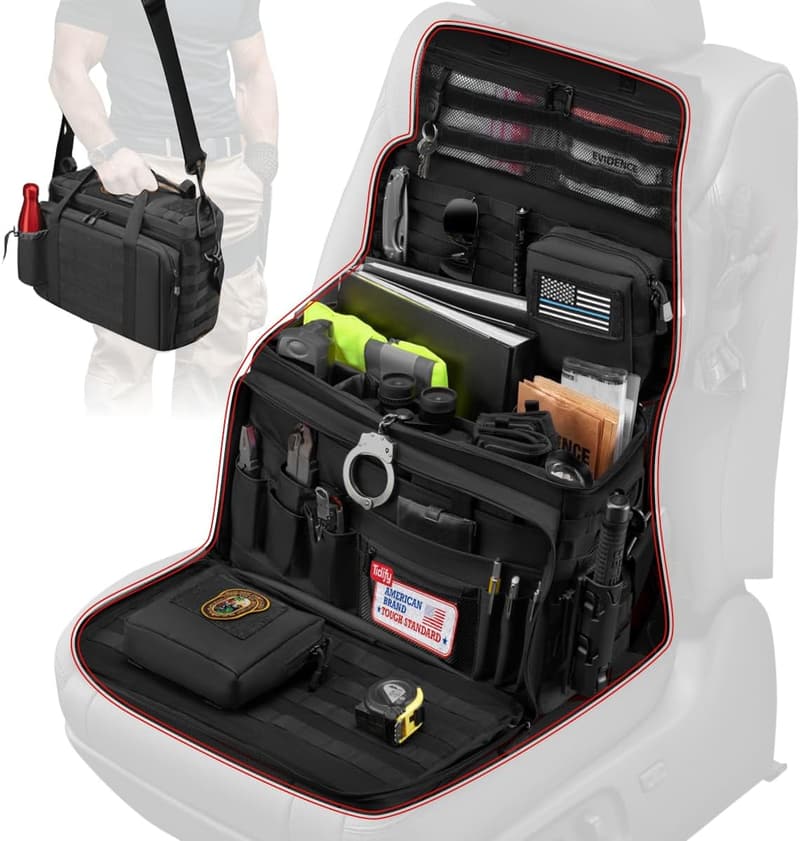 Military-Grade Water-Resistant Patrol Duty Bag for Officers