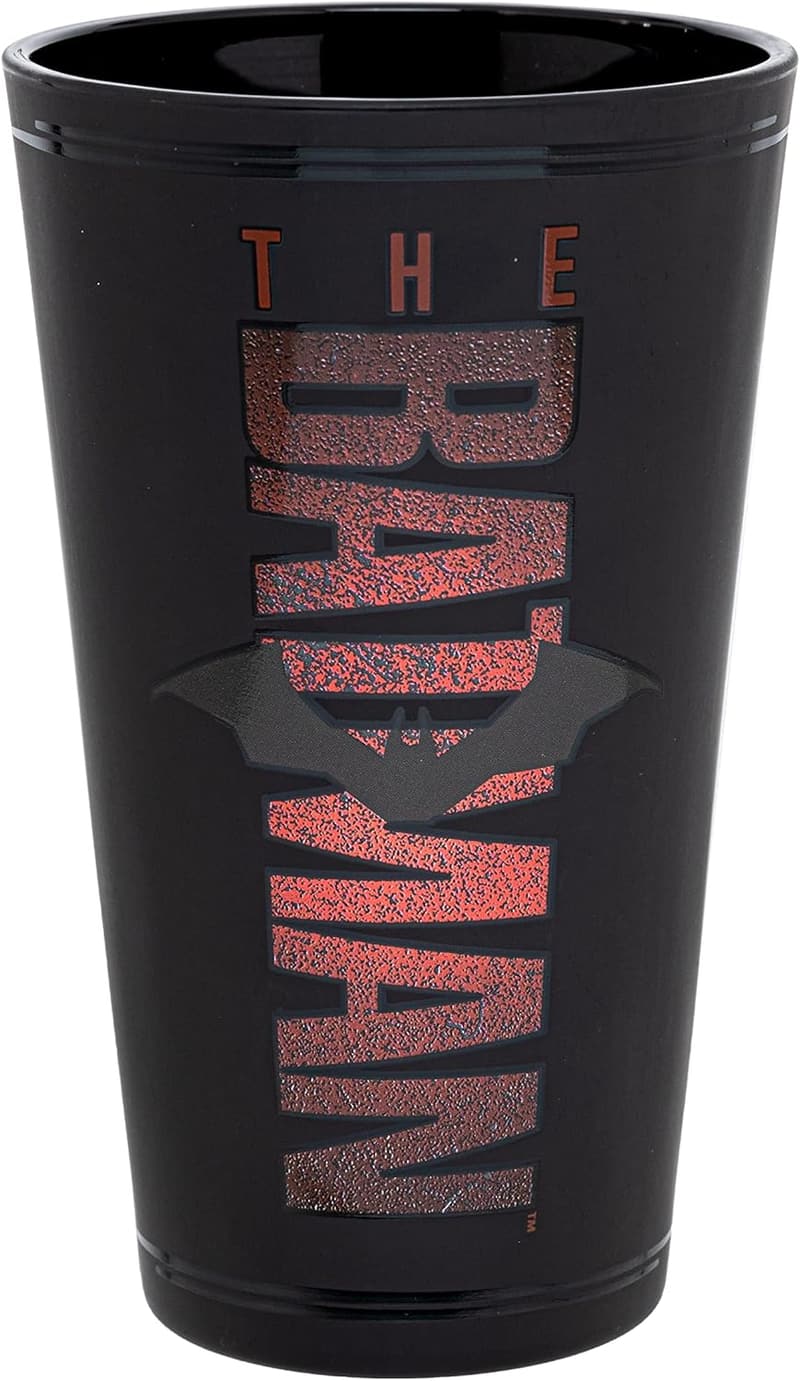 The Batman 400ml Glass - Movie Merchandise