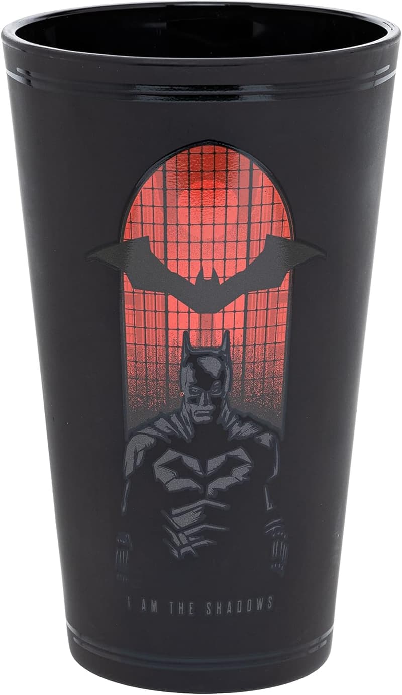 The Batman 400ml Glass - Movie Merchandise