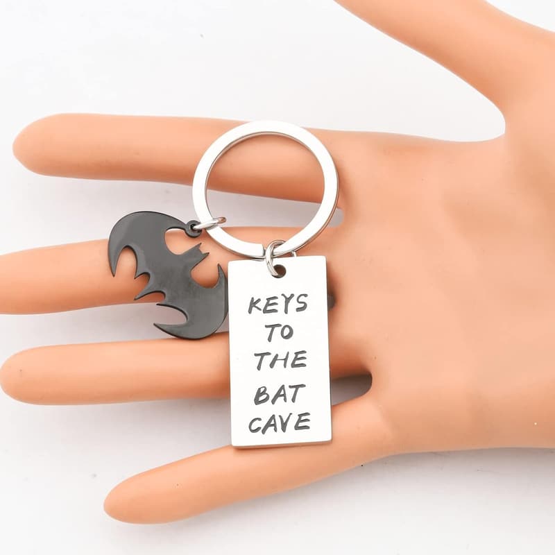 Movie Fan Cave Keychain Gift