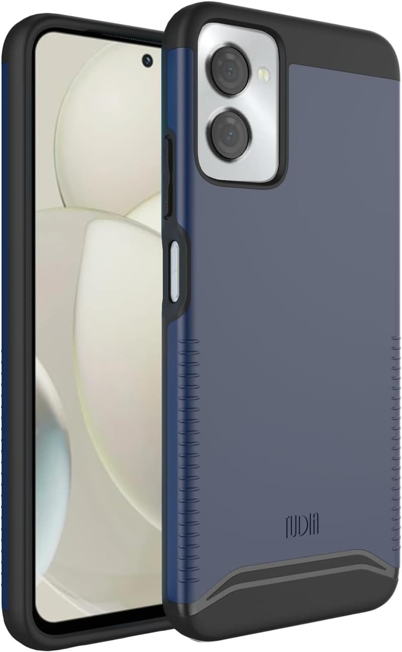 Motorola Moto G Power 5G (2024) Shockproof Phone Case - Indigo Blue