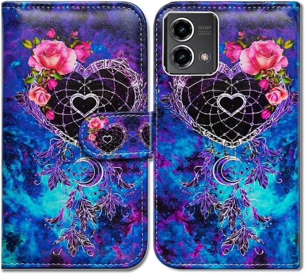 Dream Catcher Leather Flip Case for Moto G Stylus 5G 2023