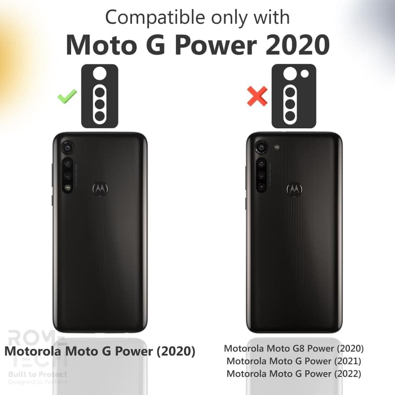 Motorola G Power (2020) Slim Case with Kickstand and Belt Clip