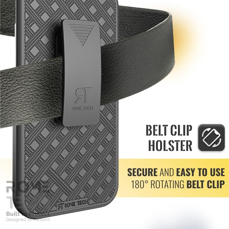 Motorola G Power (2020) Slim Case with Kickstand and Belt Clip