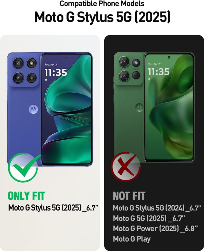 Motorola Moto G Stylus 5G 2025 Full-Body Shockproof Case