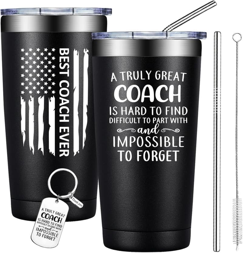 Coach Appreciation Tumbler - 20oz Gift for Men