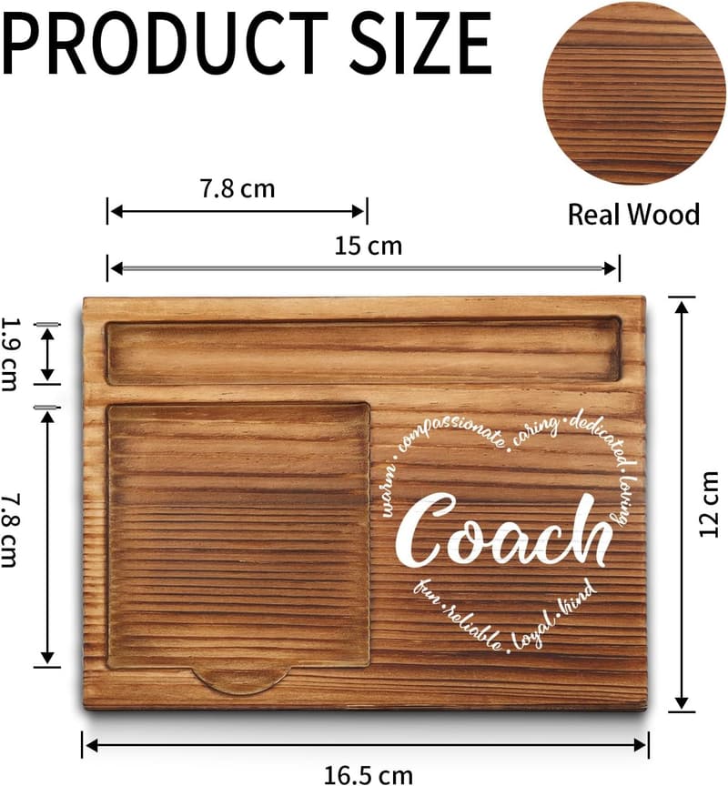Coach Appreciation Sticky Note Holder for Office Decor