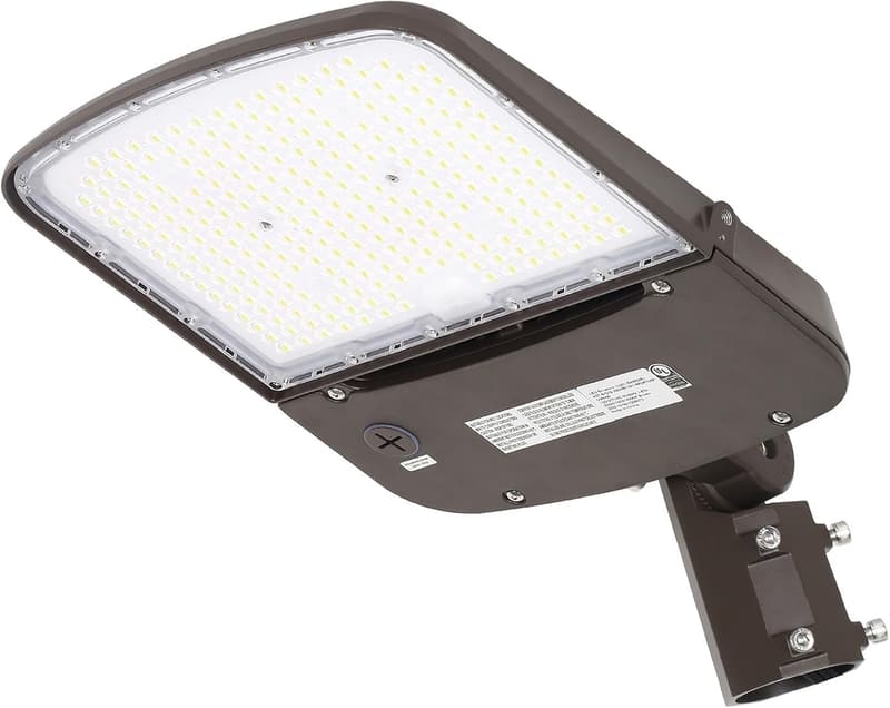 Switchable 150W LED Parking Lot Light with Photocell Sensor