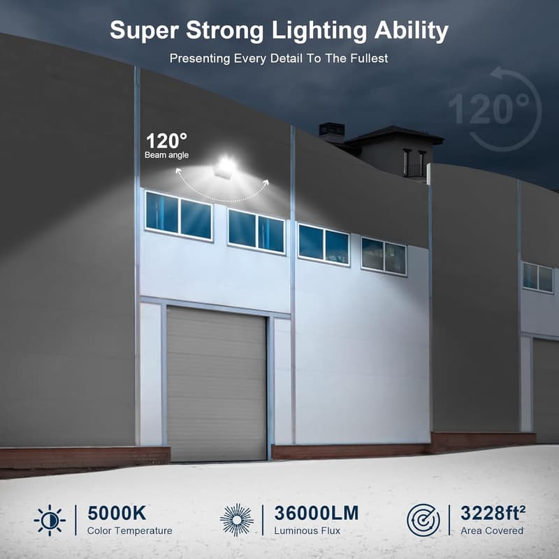 240W LED Stadium Flood Light, 36000 Lumen, Waterproof IP65
