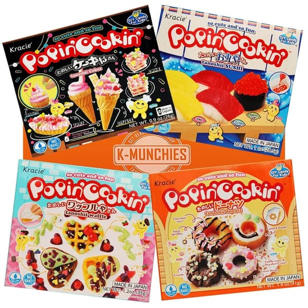 Japanese Candy Making Kit Bundle - 4 Pack DIY Edible Experiments