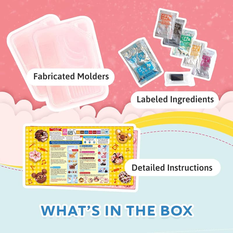 Japanese Candy Making Kit Bundle - 4 Pack DIY Edible Experiments