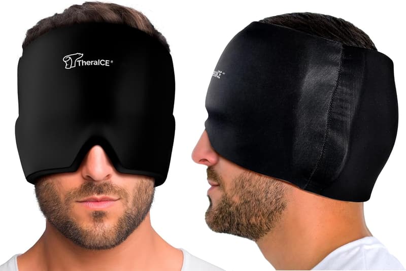 Migraine Relief Cap - Cooling Gel Ice Pack for Headaches