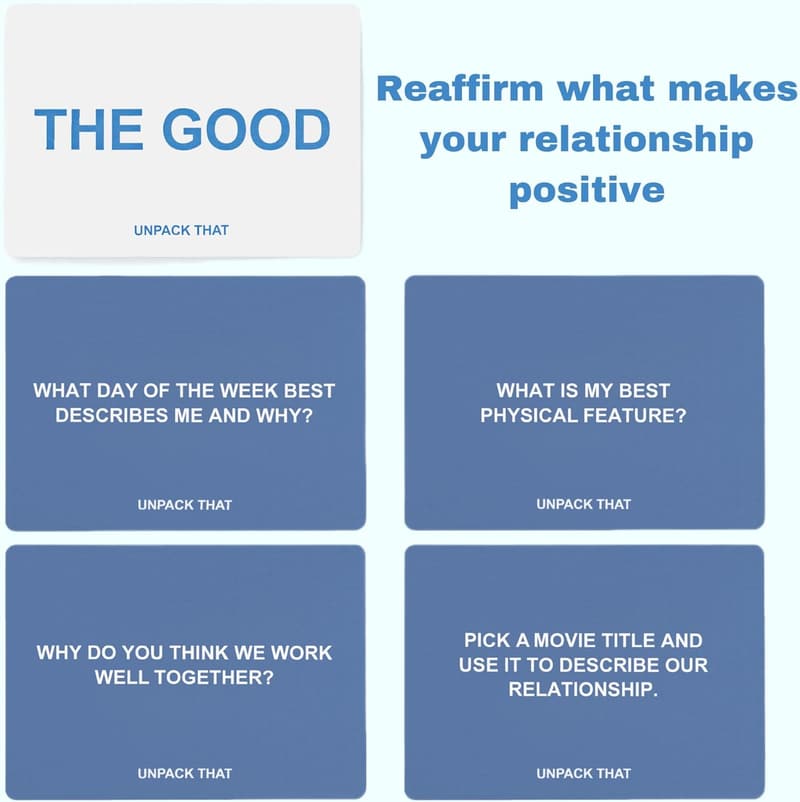 Couples Game - 125 Deep Relationship Questions for Intimacy
