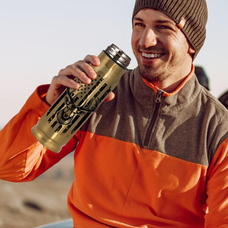 Funny 17oz Hunting Tumbler – Perfect Gift for Dad or Men