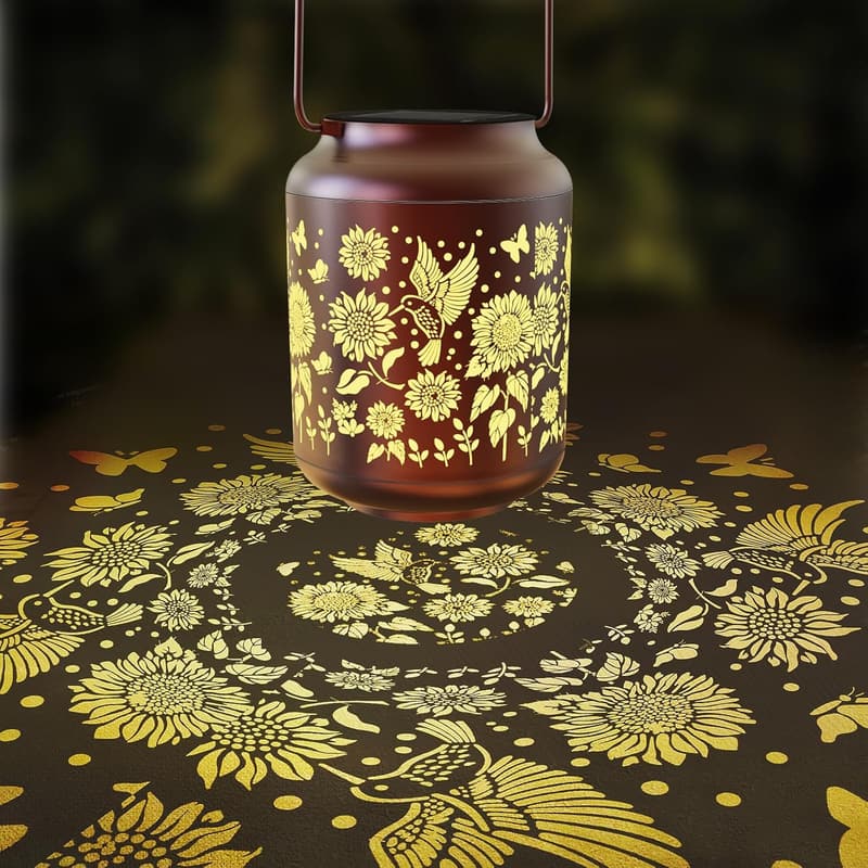 Hummingbird Solar Lanterns for Outdoor Decor – Mother's Day Gift