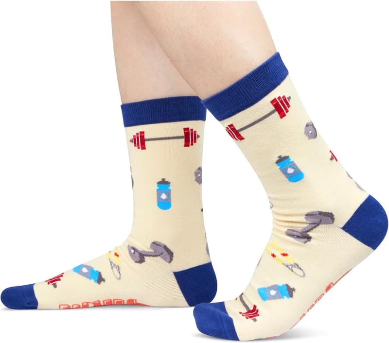 Funny Gym & Activity Socks for Men & Women